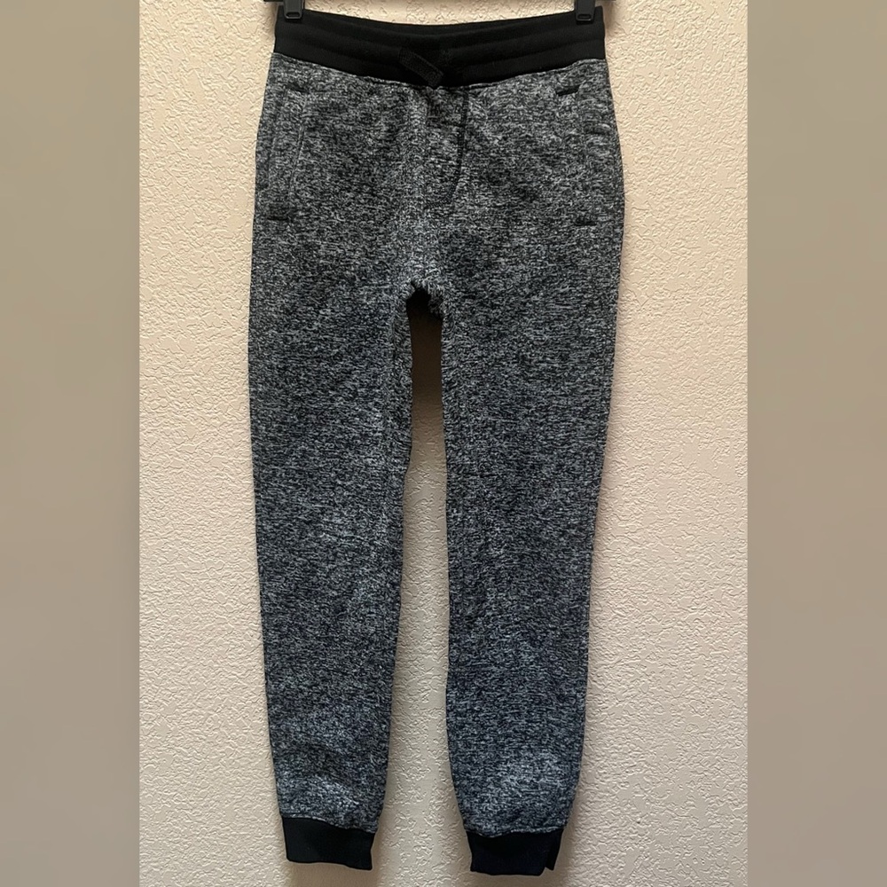 South Pole Boy Fleece Jogger Sweatpants Gray Color Size- Large